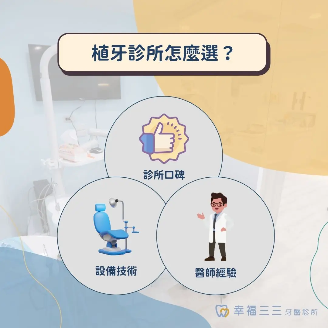 植牙診所怎麼選